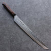 Sakai Takayuki Genbu AUS10 45 Couche de Damas Sakimaru Sujihiki  300mm Wenge Manipuler - japanny-FR