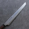 Sakai Takayuki Genbu AUS10 45 Couche de Damas Sakimaru Sujihiki  300mm Wenge Manipuler - japanny-FR