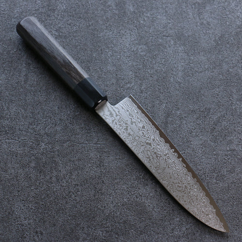 Seisuke VG10 Damas Gyuto  180mm Bois de pakka Gris Manipuler - japanny-FR