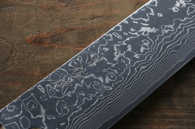 Sukenari SG2 Damas Gyuto  240mm Ebène avec double anneau Manipuler - japanny-FR