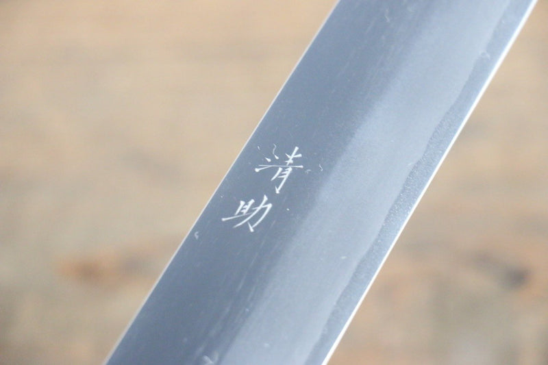 Seisuke Acier Blanc No.2 Yanagiba  300mm Shitan Manipuler - japanny-FR