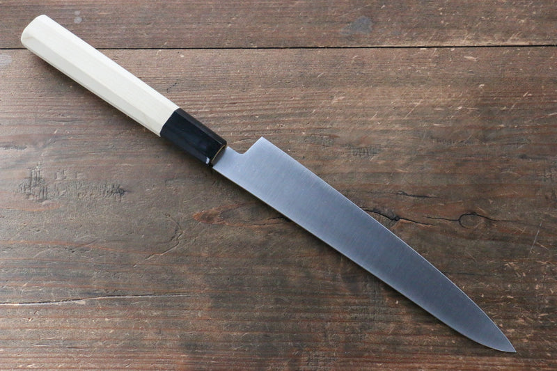 Sakai Takayuki Grand Chef Gran chef Acier suédois Petite-utilité 180mm Magnolia Manipuler - japanny-FR