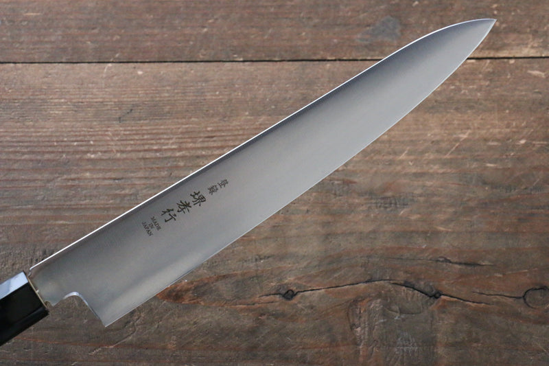 Sakai Takayuki Grand Chef Gran chef Acier suédois Petite-utilité 180mm Magnolia Manipuler - japanny-FR