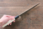 Sakai Takayuki Grand Chef Gran chef Acier suédois Petite-utilité 180mm Magnolia Manipuler - japanny-FR