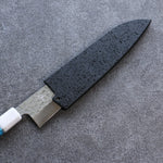 Kuroishime Magnolia Gaine pour 150mm Petit Santoku avec Cheville en contreplaqué Kaneko - japanny-FR