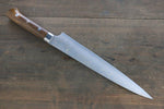 Takeshi Saji Acier Bleu No.2 Sujihiki  270mm Ironwood Manipuler - japanny-FR