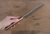 Yoshimi Kato Acero de Plata No.3 Martillado Bunka Cuchillo Japones 165mm Mango de Madera Sugi (Laquerada) - japanny-FR