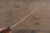 Yoshimi Kato Acero de Plata No.3 Martillado Bunka Cuchillo Japones 165mm Mango de Madera Sugi (Laquerada) - japanny-FR
