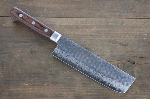 Sakai Takayuki VG10 17 Couche de Damas Nakiri  160mm - japanny-FR