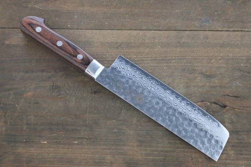 Sakai Takayuki VG10 17 Couche de Damas Nakiri  160mm - japanny-FR