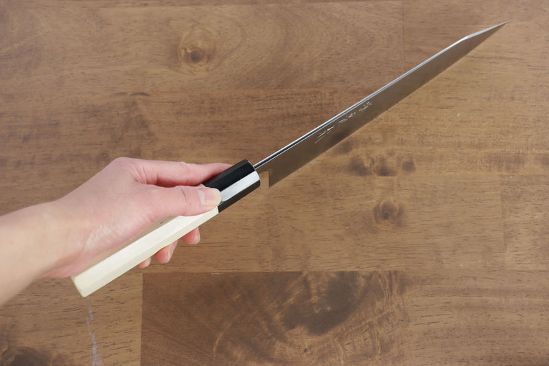 Jikko SG2 Kirituke Gyuto 200mm Manipuler Magnolia - japanny-FR
