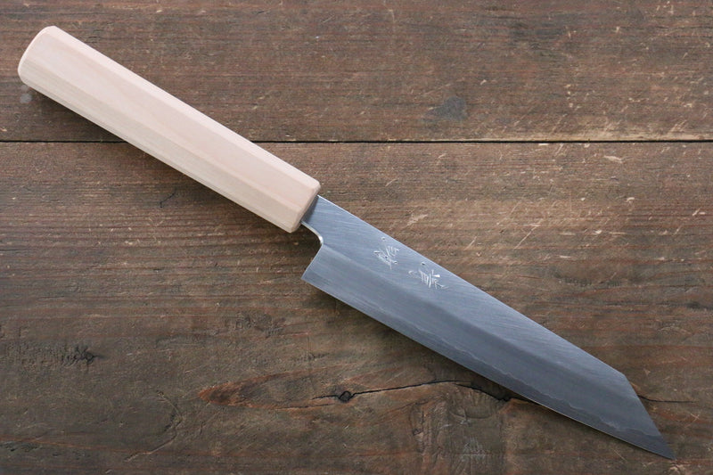 Seisuke Acier argenté NO.3 Kiritsuke Petty,Utilité  150mm Fleurs de cerisier Manipuler - japanny-FR