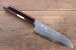 Seisuke Acier argenté NO.3 Santoku  165mm Laqué Manipuler - japanny-FR