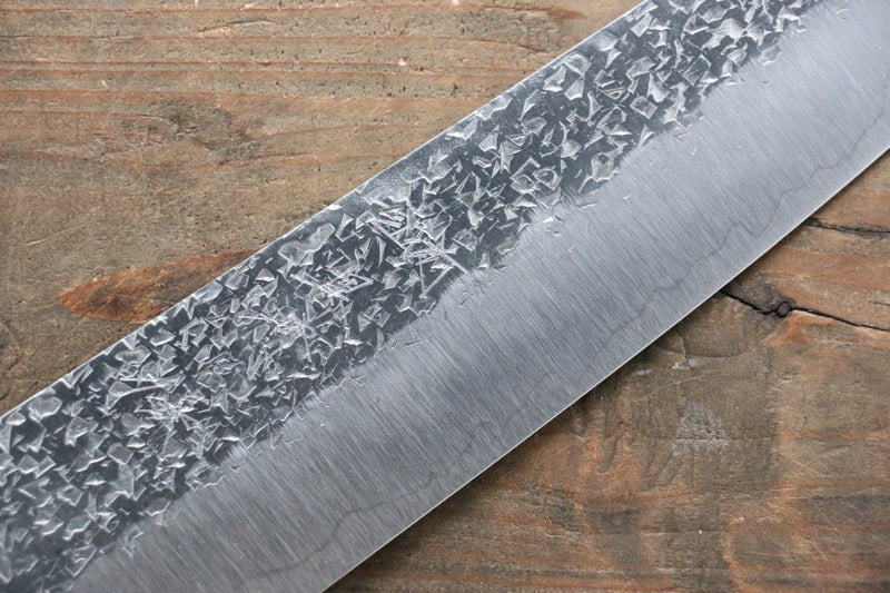 Yu Kurosaki Shizuku R2/SG2 Martelé Gyuto  240mm Laqué Manipuler - japanny-FR