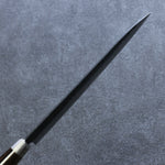 Seisuke Super Bleu Noir Gyuto  210mm Bois de Pakka marron Manipuler - japanny-FR