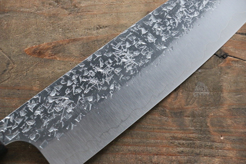 Yu Kurosaki Shizuku R2/SG2 Martelé Santoku  165mm Laqué Manipuler - japanny-FR