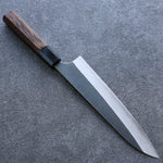 Yoshimi Kato Acier Blanc Noir Gyuto  210mm Wenge Manipuler - japanny-FR
