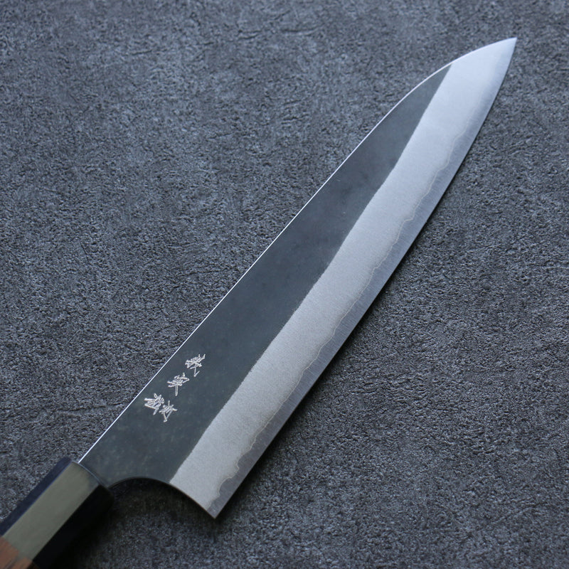 Yoshimi Kato Acier Blanc Noir Gyuto  210mm Wenge Manipuler - japanny-FR