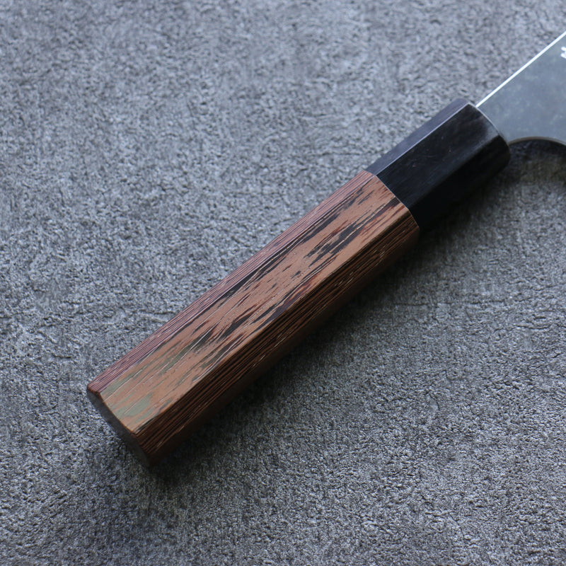 Yoshimi Kato Acier Blanc Noir Gyuto  210mm Wenge Manipuler - japanny-FR