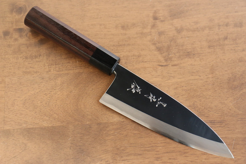 Yu Kurosaki Acier Blanc No.2 Finition en miroir Deba  165mm Shitan Manipuler - japanny-FR