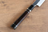 Yu Kurosaki Acier Bleu No.2 Finition en miroir Yanagiba  270mm Ebène avec double bague de buffle d'eau Manipuler - japanny-FR