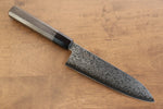 Kanjyo VG10 Damas Santoku  180mm Bois de pakka Gris Manipuler - japanny-FR