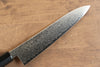 Kanjyo VG10 Damas Gyuto  210mm Bois de pakka Gris Manipuler - japanny-FR