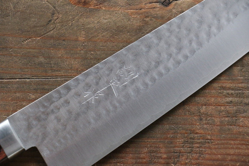 Kunihira VG1 Hammered Japanese Gyuto,Santoku & Usuba Chef Knife Set - japanny-FR