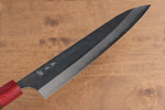 Yoshimi Kato Super Bleu Kurouchi Gyuto  210mm Shitan Manipuler - japanny-FR