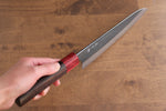 Yoshimi Kato Super Bleu Kurouchi Gyuto  210mm Shitan Manipuler - japanny-FR
