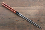 Moribashi Cooking Chopstick RedGoldSplash 180mm - japanny-FR