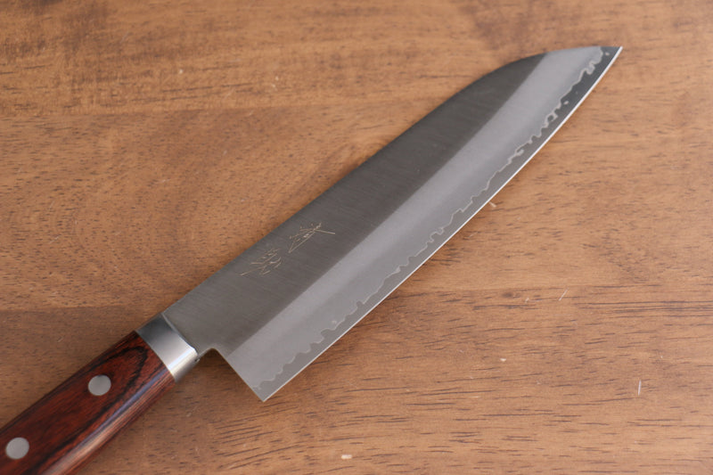 Seisuke VG1 Kasumitogi Santoku  165mm Acajou Manipuler - japanny-FR