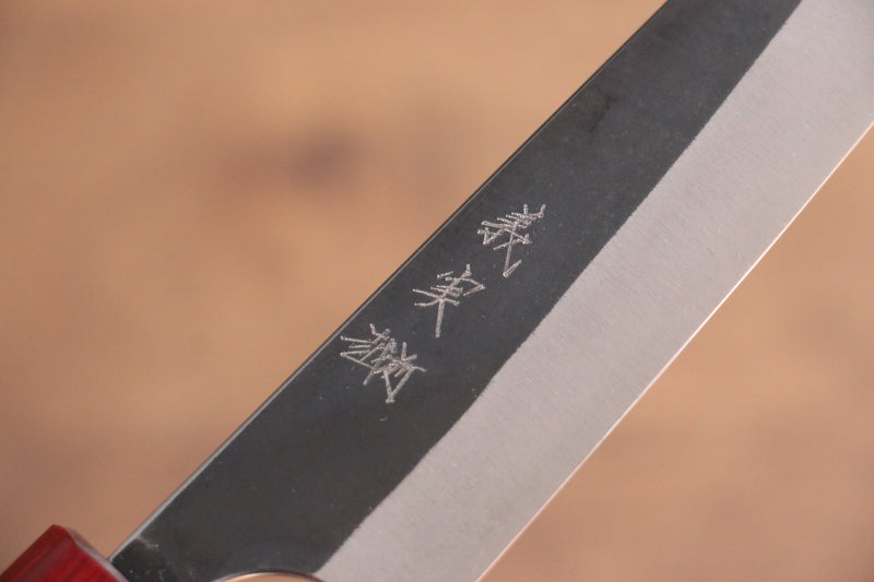 Yoshimi Kato Super Bleu Kurouchi Petite-utilité  150mm Shitan Manipuler - japanny-FR