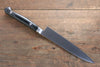 Sakai Takayuki Grand Chef Gran chef Acier suédois Petite-utilité 150mm Micarta noir Manipuler - japanny-FR