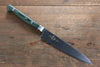 Sakai Takayuki Grand Chef Gran chef Acier suédois Petite-utilité 150mm Micarta vert Manipuler - japanny-FR