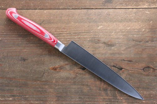 Sakai Takayuki Grand Chef Gran chef Acier suédois Petite-utilité 150mm Micarta rouge Manipuler - japanny-FR