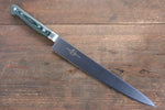 Sakai Takayuki Grand Chef Gran chef Acier suédois Sujihiki 240mm Micarta vert Manipuler - japanny-FR