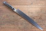 Sakai Takayuki Grand Chef Gran chef Acier suédois Sujihiki 240mm Micarta noir Manipuler - japanny-FR