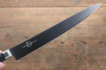 Sakai Takayuki Grand Chef Gran chef Acier suédois Sujihiki 240mm Micarta noir Manipuler - japanny-FR