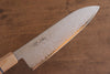 Seisuke VG10 Damas Santoku  180mm bois blanc Manipuler - japanny-FR