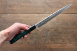 Sakai Takayuki Yanagiba Knife World Sushi Skills Institute Special Edition Green - japanny-FR