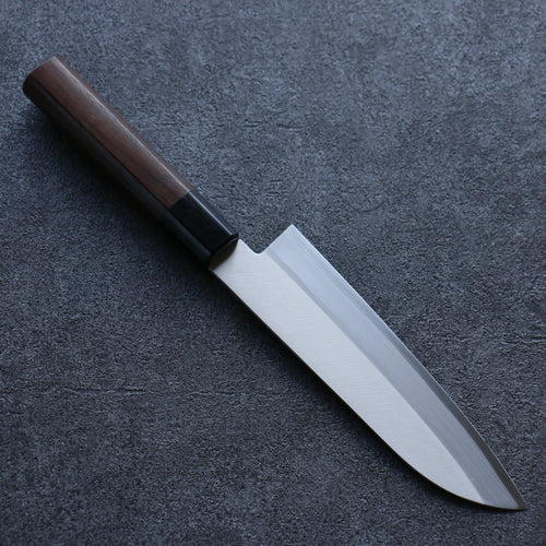 Seisuke Super Bleu Kasumitogi Santoku  165mm Shitan Manipuler - japanny-FR