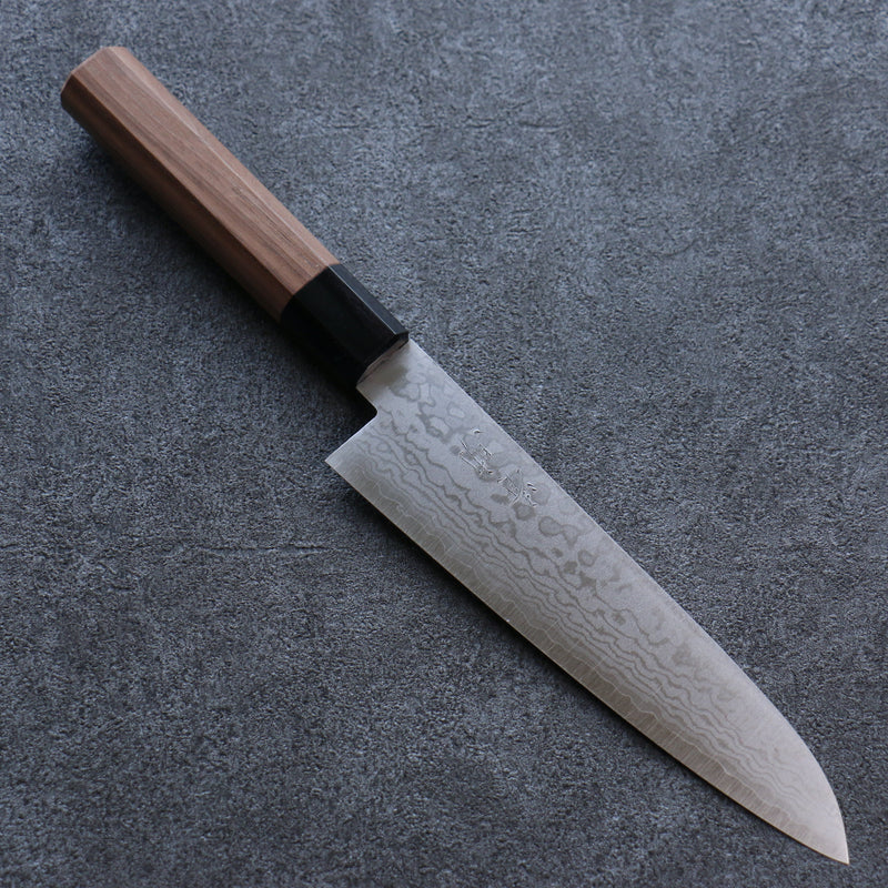 Seisuke VG10 Damas Gyuto  180mm Noix Manipuler - japanny-FR