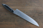 Takeshi Saji Coreless Damas Gyuto  240mm Micarta noir Manipuler - japanny-FR