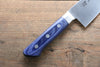 Seisuke Seiten Molybdene Gyuto  210mm Bois de pakka bleu Manipuler avec Gaine - japanny-FR