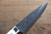 Takeshi Saji SRS13 Martelé Petite-utilité  130mm Pierre blanche Manipuler - japanny-FR