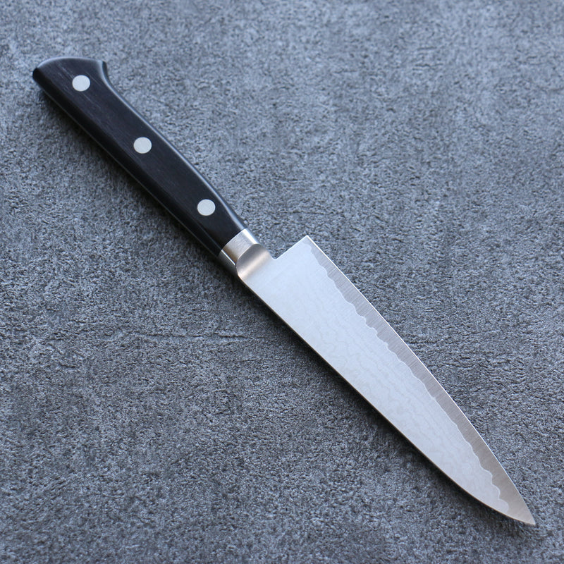 Seisuke VG10 Damas Petite-utilité  120mm Bois de pakka noir Manipuler - japanny-FR