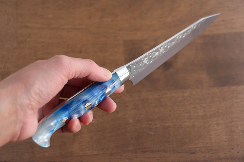 Yu Kurosaki Senko Ei R2/SG2 Martelé Petite-utilité  130mm Acrylique bleu blanc Manipuler - japanny-FR