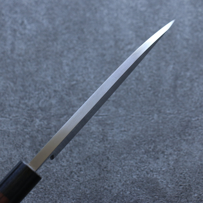 Seisuke Acier Bleu Kasumitogi Deba  150mm Bois de rose Manipuler - japanny-FR