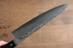 Nao Yamamoto VG10 Damas Gyuto  210mm Bois de pakka noir Manipuler - japanny-FR